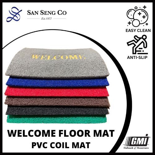 San Seng PVC Floor Mat 40x60/60x90 (6 Colors) Anti Slip