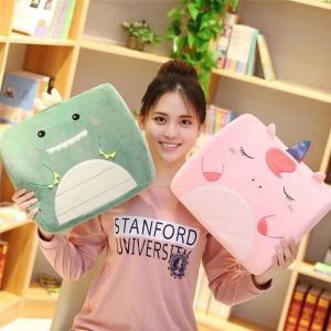 Cartoon Memory Foam Maternity Waist Pillow Sofa Chair Lumbar Support Cushion Car Cushion Office Seat Backrest Pillow