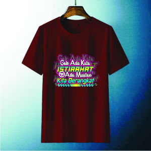 KAOS ATASAN DISTRO OBLONG DEWASA PRIA LENGAN PENDEK KEKINIAN XS-XXL-DTF-582 KAOS KEREN