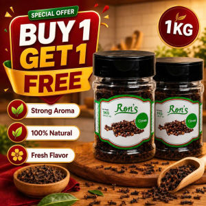 B1G1 - Rons Dried Whole Cloves India Pure Original Cloves for Hair Growth 1KG Clavo De Comer/Mismar