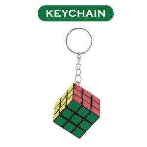 Kiub Puzzle 3x3 Mini Cute Speed Magic Square Maze Puzzle Cube Game Keychain Kids Montessori Toy Party Fun Gift 迷你魔方
