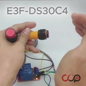 229 Cảm biến quang E3F-DS30C4 E3F-DS30P1 E3F-DS30Y1 E18-D80NK. Cảm biến hồng ngoại NPN thường mở