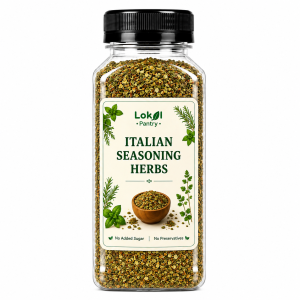 250mL Bottle Shaker Lokal Pantry Italian Seasoning Mix Herbs | Premium Herb Blend | Cooking Seasoning for Pasta Pizza Soups Sauces Marinades Chicken Beef Seafood Vegetables Bread Roasting Grilling Homemade Recipes & Everyday Cooking
