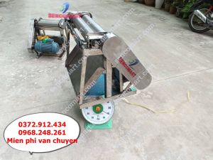 Máy cán mực khô bò khô lô 30cm chạy bằng điện