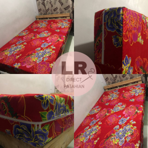 FOAM COVER WITH LONG ZIPPER - CANADIAN COTTON (RANDOM DESIGN/COLOR!) (HINDI KUMUKUPAS)