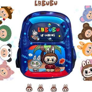 Ready Stock!! 3D Kid Backpack School Bag (35cm) 5-7 Years Old PVC & Nylon Material Mix Nylon Body
