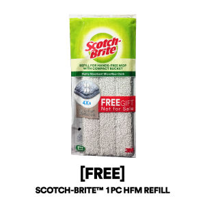 [FREE GIFT] 3M™ Scotch Brite™ Hands Free Compact Mop Refill Asia 1pc