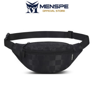 MENSPE Chest Bag Waist Bag Crossbody Chest Bag  Multi-Functional Fitness Bag Small Waist Pouch Waterproof Wear-Resistant Waist Bag with Adjustable Strap for Workout Running
