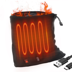 Heating Neck Protectors Warming System Ergonomic Adjustable Design Insulated Windproofs for Motorcycles Hiking