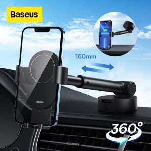Baseus Car Phone Holder Air Vent Windshield Mount for Mobile Phone Holder Stand for iPhone Sumsung Xiaomi Cell Phone Support
