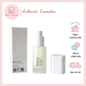 Tinh Chất Dưỡng Da Fusion - Retinol 1.0 Meso Therapy Serum 30ml Hỗ Trợ Cho Da Mềm Mịn Căng Mượt