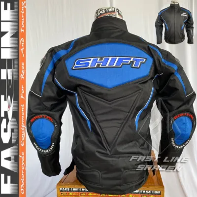 JAKET SHIFT BRUTAL TOURING BIKER BIG SIZE BERKENDARA MOTOR JAKET TEBAL SAFETY PROTECTOR TAHAN AIR UKURAN BESAR M/L/XL/2XL/3XL/4XL/5XL