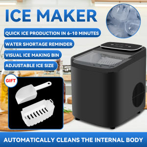 🔥🔥CHRIS Ice Maker Machine Mesin Ais Batu Ice Cube Maker Making Ais Ice Making Machine Portable 制冰机 Pembuat ais batu ice cube maker