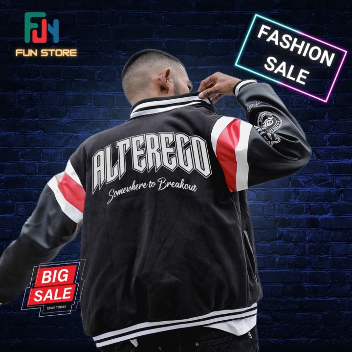ALTER EGO × LISA (Racing Jacket) XL ブラック ALTER EGO × LISA