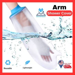 (LOCAL STOCK) Waterproof Bath Shower Cover for Arm Adult Watertight Wound Bandage Protector for Shower Bath Cast Cover Reusable Arm Cast Sleeve Bag Covers