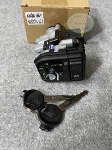 Bộ ổ khóa máy xe Vision đời 2015 trở lên hàng đẹp loại 1(K44)