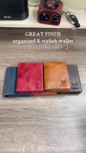 BULLCAPTAIN New 100% Leather Mens Wallet High Quality Product Leather Mens Wallet Multifunctional Card Slot Short Wallet QB0172026