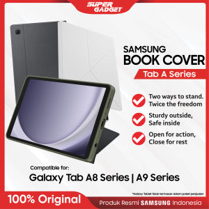 Casing Samsung Book Cover Tablet Tab A8 A9 A9+  HardCase Case Cover Bookcover Original