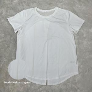 VEBY T-SHIRT QUICK DRY BAJU KAOS OLAHRAGA WANITA YOGA GYM FITNESS