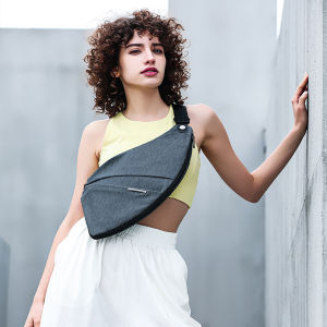 Túi đeo ngực nam của Bange kiểu dáng độc lạ túi nam sành điệu thể thao Micoco