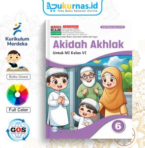 Buku Siswa GOS Akidah Akhlak SDI/MI Kelas 6 K-Merdeka KMA-450 - Global Offset Sejahtera