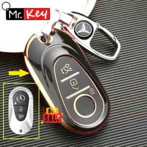 Ốp Bảo Vệ Chìa Khóa Mercedes C E S class S350 S400 S450 S500 C200 C300 W206 W214 W223 GLA GLB GLC