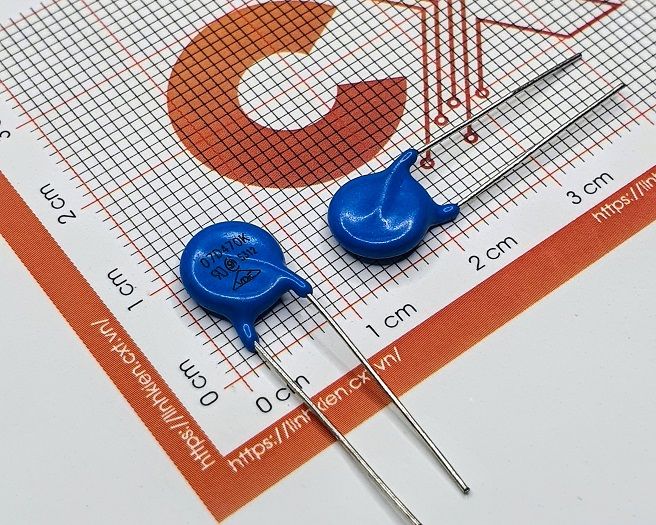 7D470K Tụ chống sét Varistors 47V 7mm (10c)
