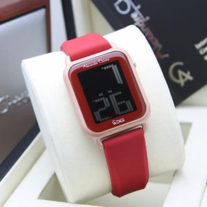 (BISA COD) Jam Tangan Wanita Alexandre Christie AC 9332 AC9332 Original Garansi Resmi 1 Tahun - Tali Rubber