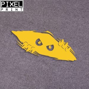 "Peeking Monster"-Long lasting Quality Waterproof Vinyl Sticker For Car.