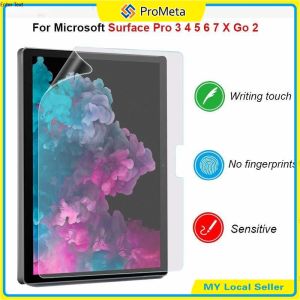 Paperlike Matte Screen Protector for Microsoft Surface Pro X 8 9 10 11 12 4 5 6 7 7 Plus Pro 12 Go 2 3 4 Anti-Fingerprint Anti-Glare Easy to Clean Premium Material 100% New High Quality