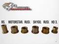 Chassis Bushing for RS, RUSI 110, RUSI 125, MOTORSTAR, SKYGO, HD 3, TMX Replacement. 