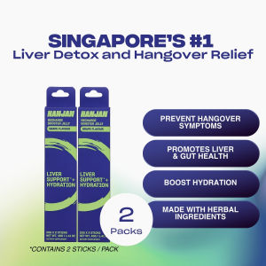 HANJAN Best Anti Hangover Jelly | Alcohol Detox Hangover Cure Liver Detox Vitamin Jelly (Travel Pack) (Bundle 2)
