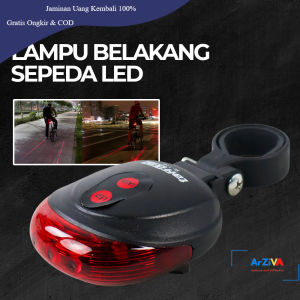 TaffLED Lampu Belakang Sepeda Tail Light Laser LED Waterproof - SL-116