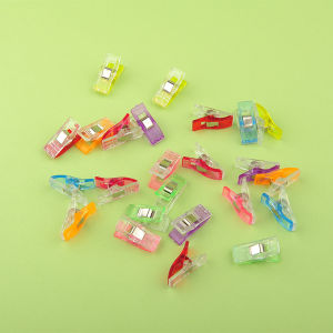 50PCS Colorful Sewing Clips Multipurpose Crafting Crocheting Knitting Safety Clips Sewing Clips