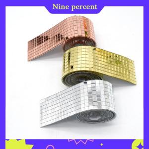 Nine percent Disco Ball DIY Mirror Stickers Wall Stickers Self-adhesive Home Wall Decor