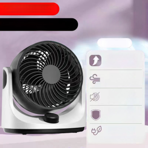 Silent Air Circulating Fan Desktop Desktop Fan High Wind Power Learning Silent Circulating Fan