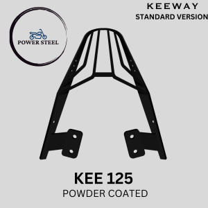 KEEWAY KEE 125  Top box bracket / POWER STEEL  /Motorcycle Accessories Heavy duty Lifetime Warranty Original racks