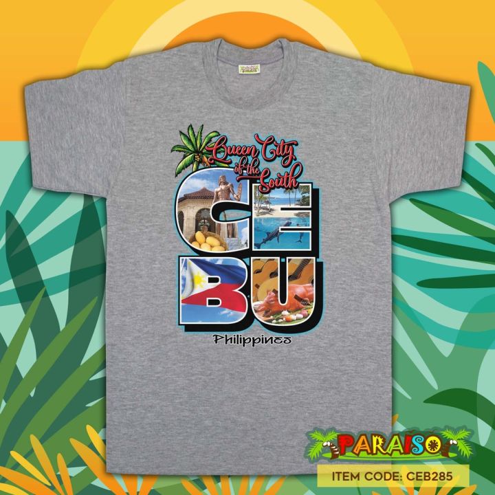 PARAISO Cebu 285 Philippine Souvenir Tshirts Lazada PH