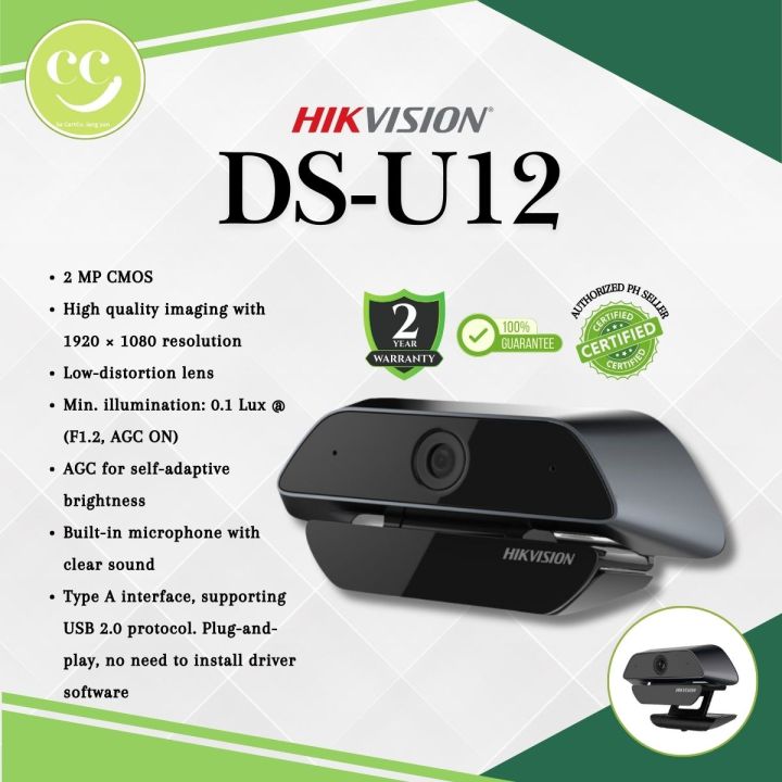 Hikvision DSU12 2MP Web Camera Years Warranty Lazada Lazada PH