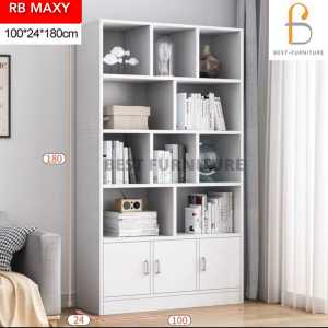 BEST RB MAXY-100 Rak Buku Rak Pajangan Rak Multifungsi Minimalis