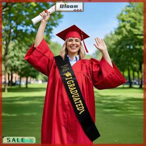 Follow Get New[Bloom Z] 2025 Graduation Sash Class Of Graduation Congrate Grad Party Supply Graduation Party Decorations
