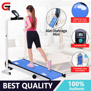 Home Treadmill Walking Machine 7-in-1 Adjustable Slope LCD Display 220KG Max Load Compact Manual Treadmill for Home Fitness Anti-Slip Belt Sit-Up Support & Exercise Bands
