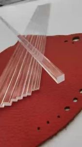 Thanh nhựa acrylic trong suốt hình vuông thanh nhựa PMMA kính plexiglass