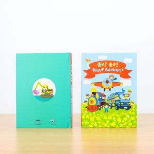 3D Full Color Greeting Storybook Vehicles Birthday Pop Up Gift Kids Reading Book Mandarin Language Book