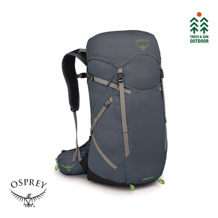 green large men's osprey backpack Osprey Aether Plus 100, Axo Green / L/XL