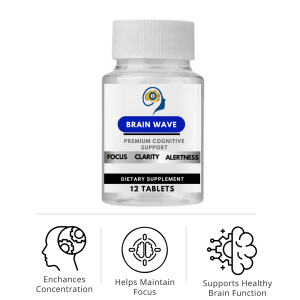 Brain Wave Cognitive Function Nootropic Blend for Focus & Memory Support