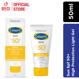 CETAPHIL SUN SPF50 VERY HIGH PROTECTION LIGHT GEL 50ML