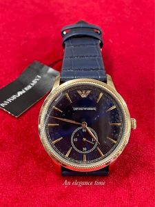 EMPORIO ARMANI QUARTZ SWISS MADE NAVY