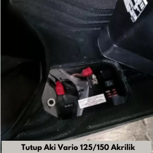 Tutup Akrilik Akrylic Aki Custom Cover Mika Akrilik Bening 28mm Vario 125/150 LED Old / New 2015-2022