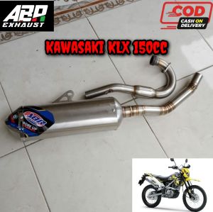 ABR Kenalpot knalpot Kawasaki KLX 150cc Adem Ngebas Racing